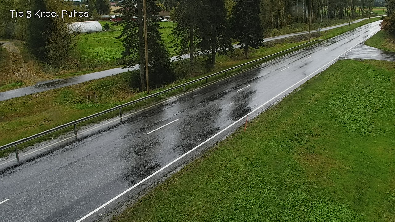 Weather Camera Image Road 6Kitee,  Puhos, Kitee, Pohjois-Karjala