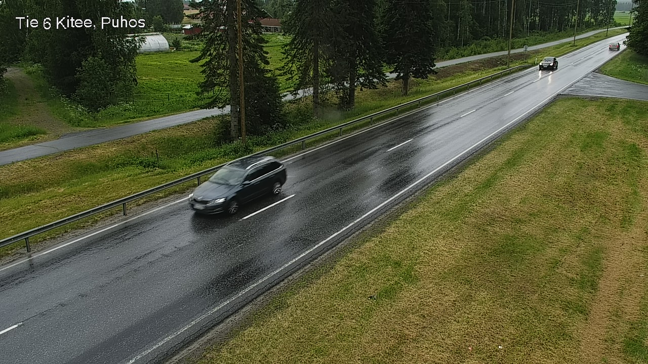 Kelikamerat Kuva Tie 6 Kitee, Puhos, Kitee, Pohjois-Karjala