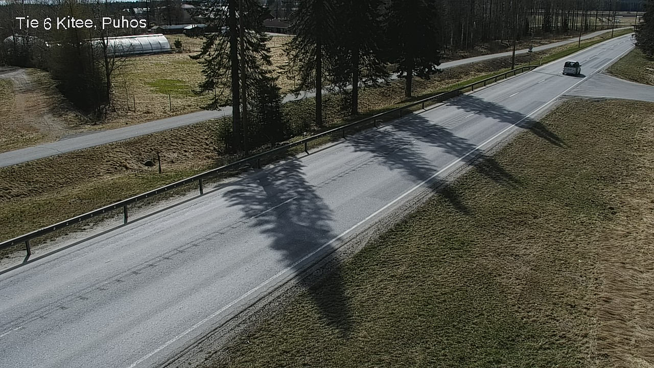 Weather Camera Image Road 6Kitee,  Puhos, Kitee, Pohjois-Karjala