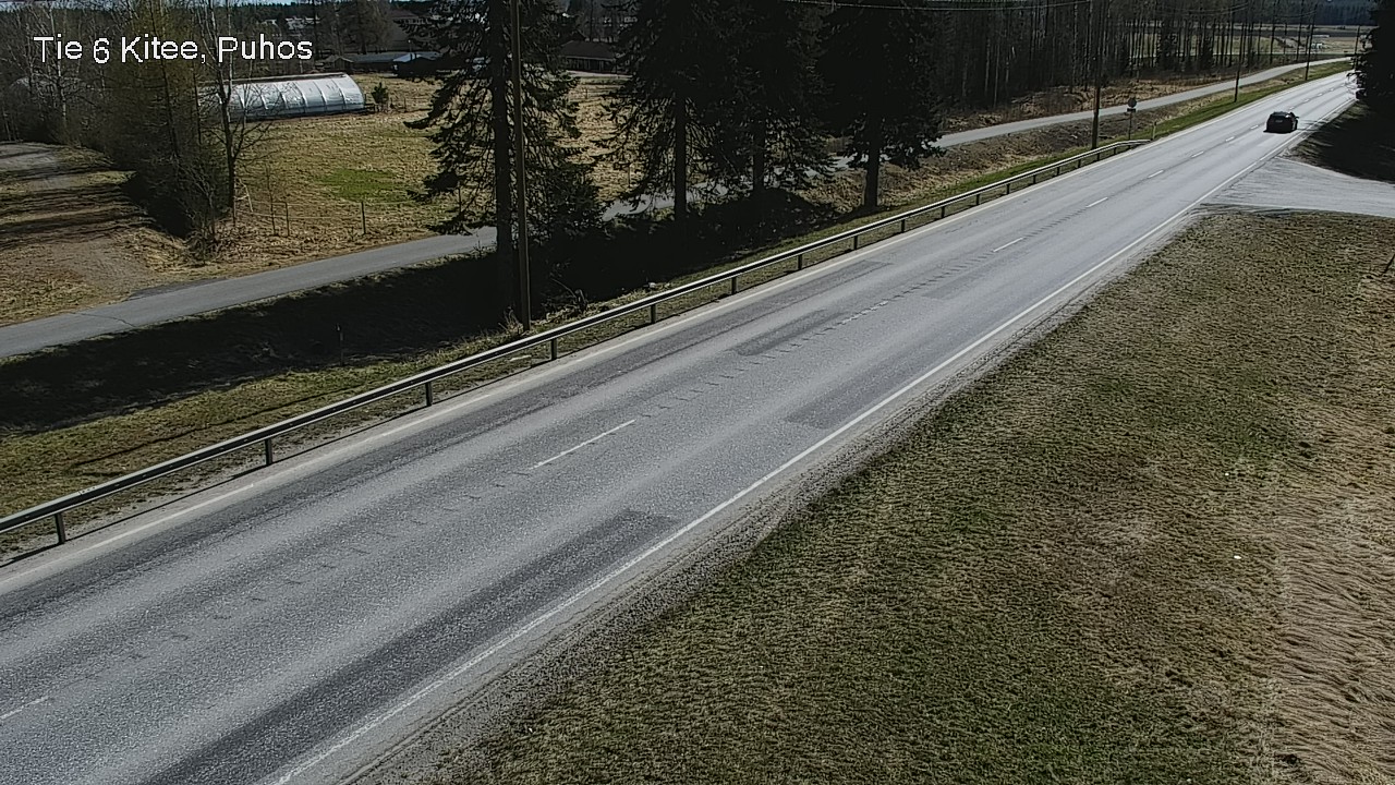 Weather Camera Image Road 6Kitee,  Puhos, Kitee, Pohjois-Karjala