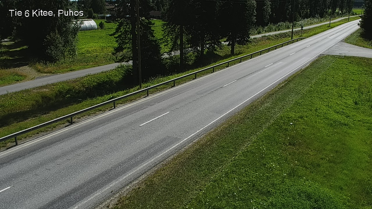 Kelikamerat Kuva Tie 6 Kitee, Puhos, Kitee, Pohjois-Karjala