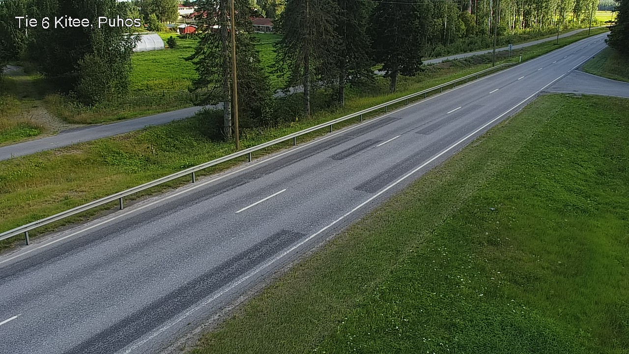 Kelikamerat Kuva Tie 6 Kitee, Puhos, Kitee, Pohjois-Karjala