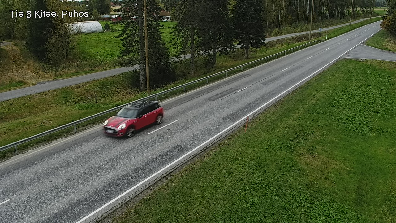 Kelikamerat Kuva Tie 6 Kitee, Puhos, Kitee, Pohjois-Karjala
