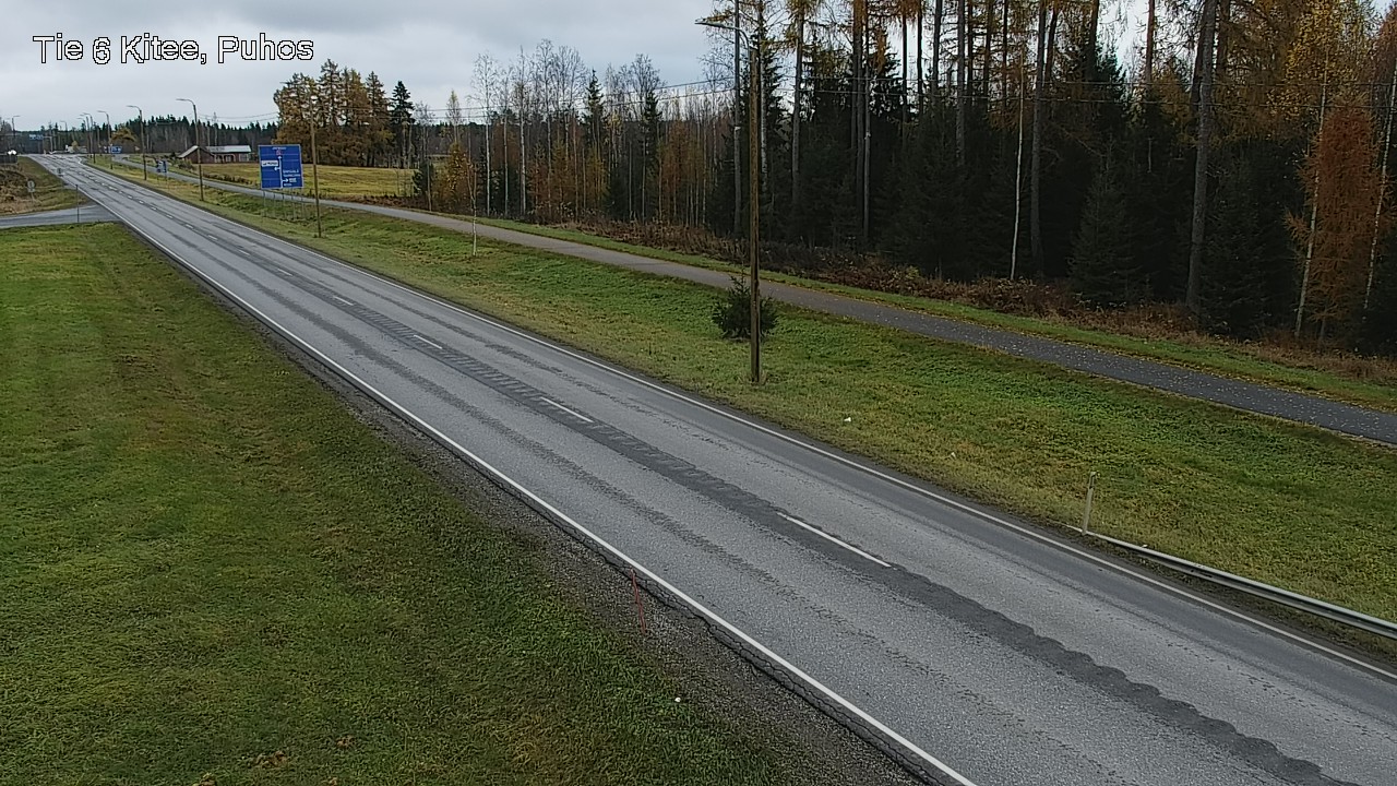 Kelikamerat Kuva Tie 6 Kitee, Puhos, Kitee, Pohjois-Karjala