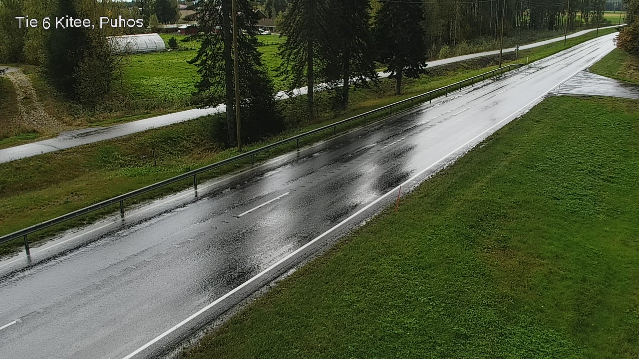 Weather Camera Image Road 6Kitee,  Puhos, Kitee, Pohjois-Karjala