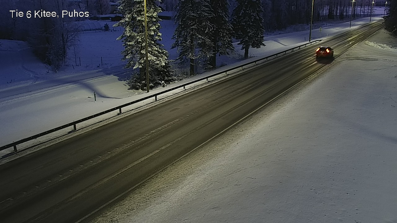 Kelikamerat Kuva Tie 6 Kitee, Puhos, Kitee, Pohjois-Karjala