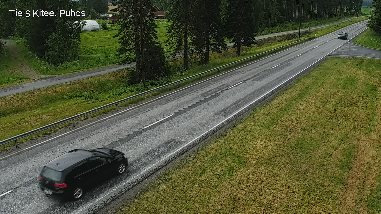 Weather Camera Image Road 6Kitee,  Puhos, Kitee, Pohjois-Karjala