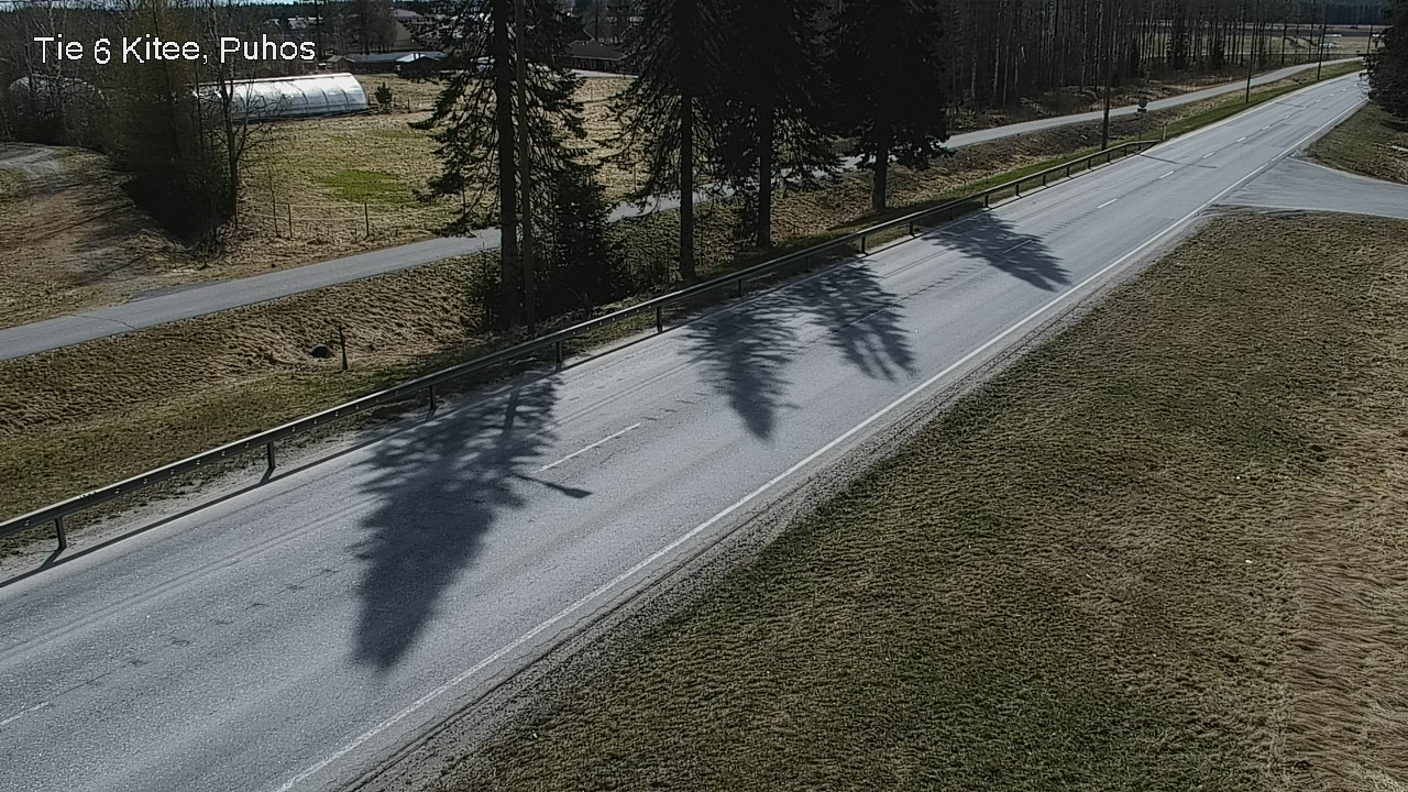 Weather Camera Image Road 6Kitee,  Puhos, Kitee, Pohjois-Karjala
