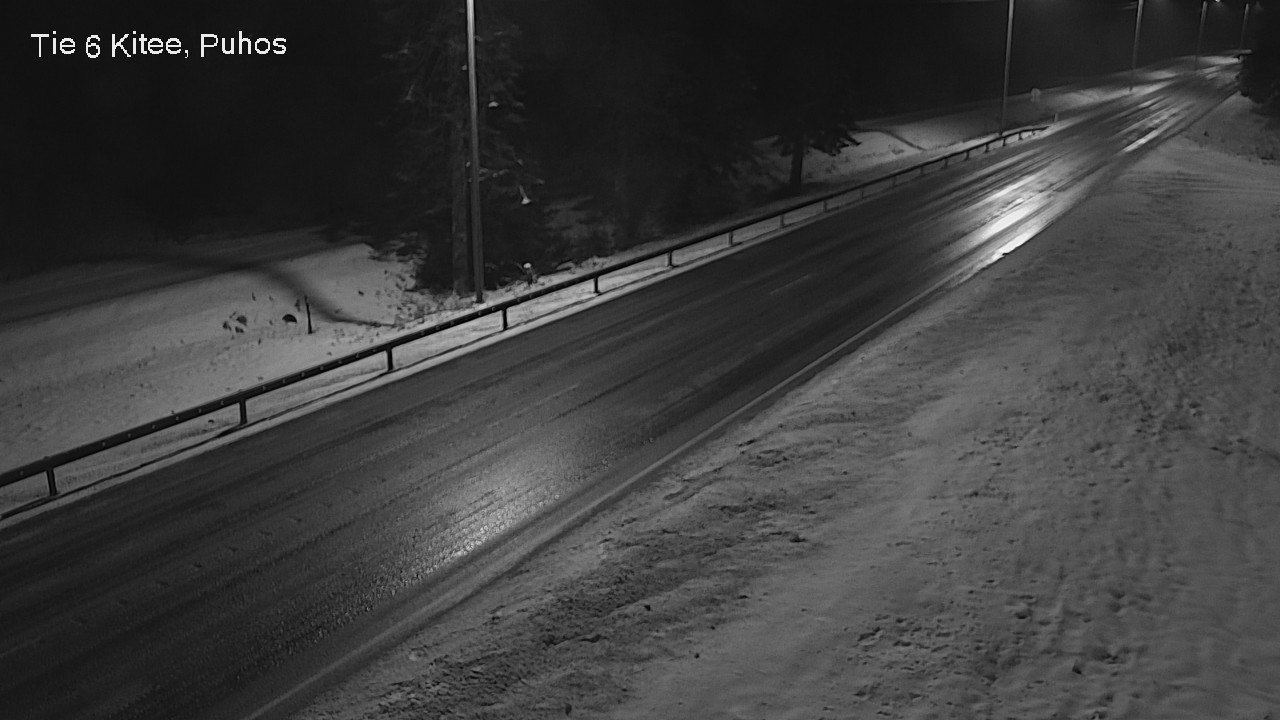 Weather Camera Image Road 6Kitee,  Puhos, Kitee, Pohjois-Karjala