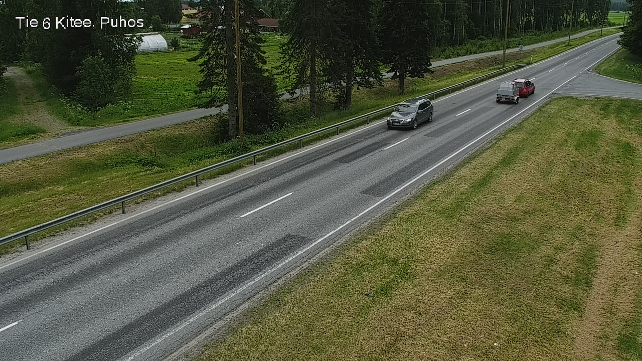 Kelikamerat Kuva Tie 6 Kitee, Puhos, Kitee, Pohjois-Karjala