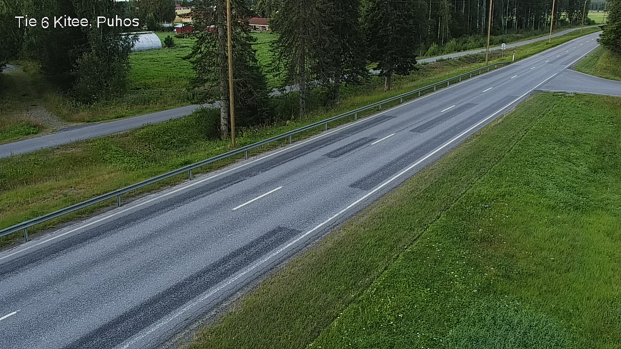 Weather Camera Image Road 6Kitee, Puhos, Kitee, Pohjois-Karjala