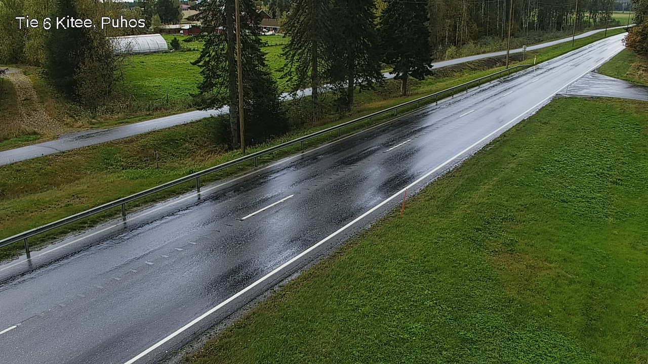 Weather Camera Image Road 6Kitee,  Puhos, Kitee, Pohjois-Karjala