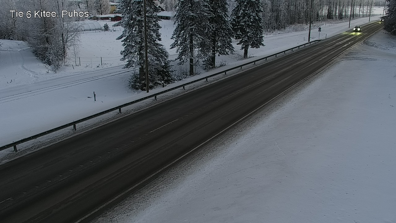 Kelikamerat Kuva Tie 6 Kitee, Puhos, Kitee, Pohjois-Karjala
