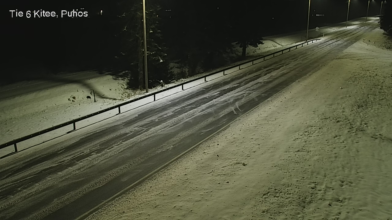 Weather Camera Image Road 6Kitee,  Puhos, Kitee, Pohjois-Karjala