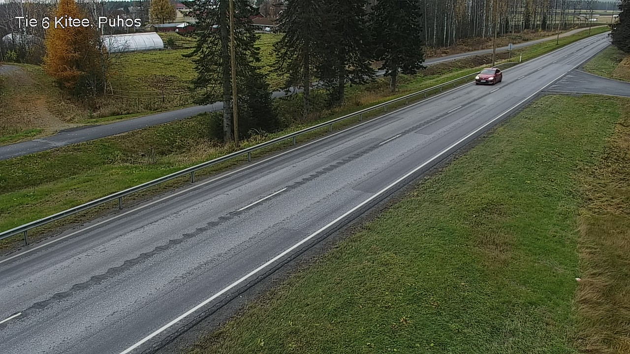 Kelikamerat Kuva Tie 6 Kitee, Puhos, Kitee, Pohjois-Karjala