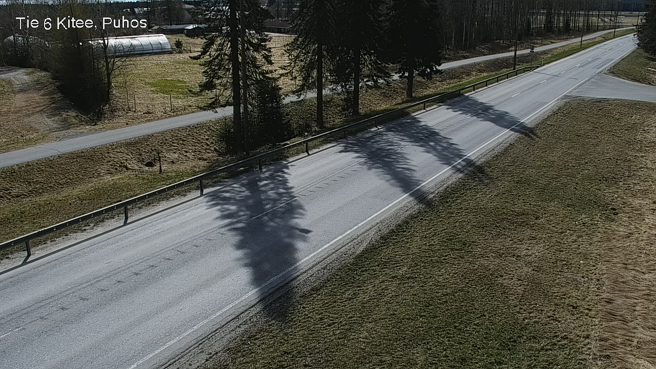 Weather Camera Image Road 6Kitee,  Puhos, Kitee, Pohjois-Karjala