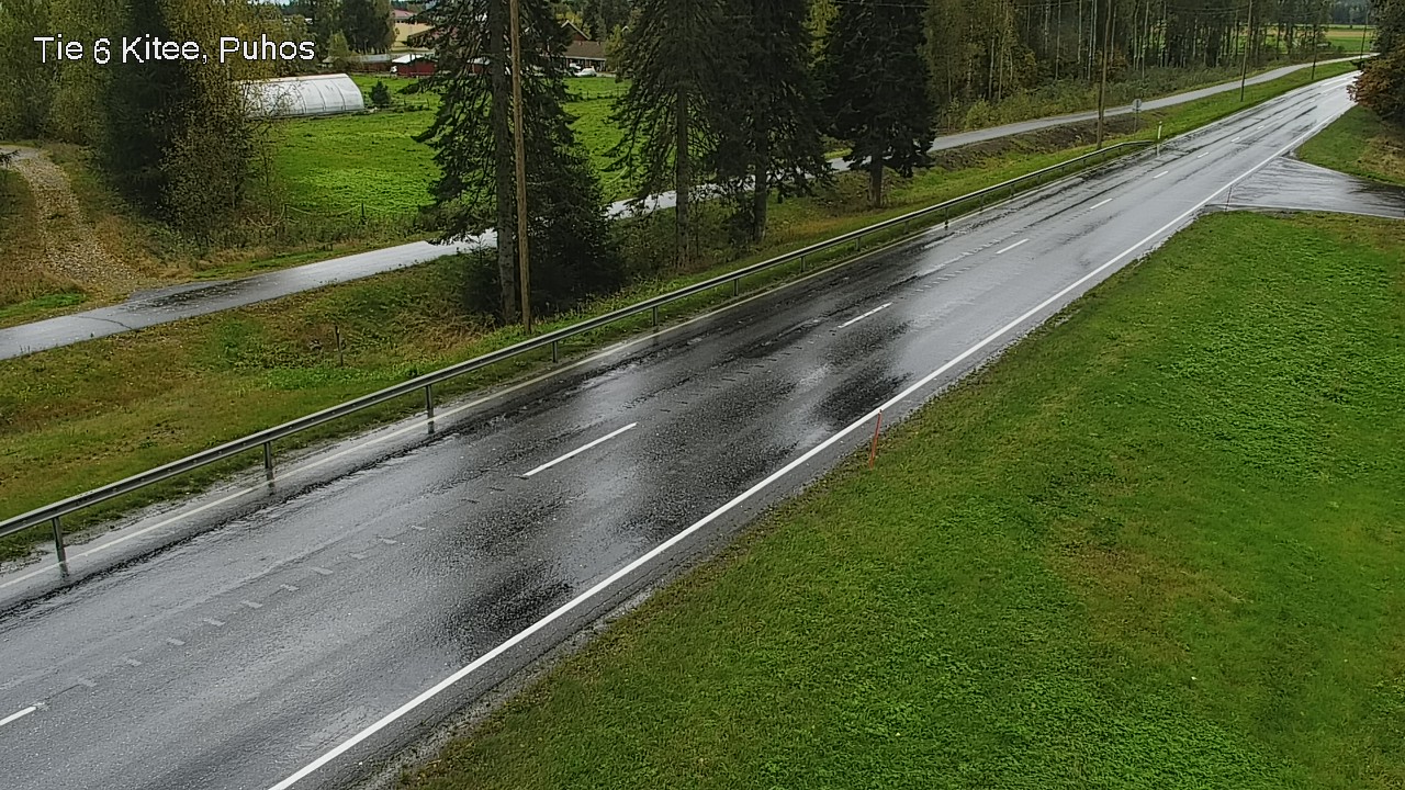Weather Camera Image Road 6Kitee,  Puhos, Kitee, Pohjois-Karjala