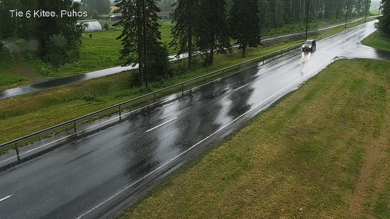 Kelikamerat Kuva Tie 6 Kitee, Puhos, Kitee, Pohjois-Karjala