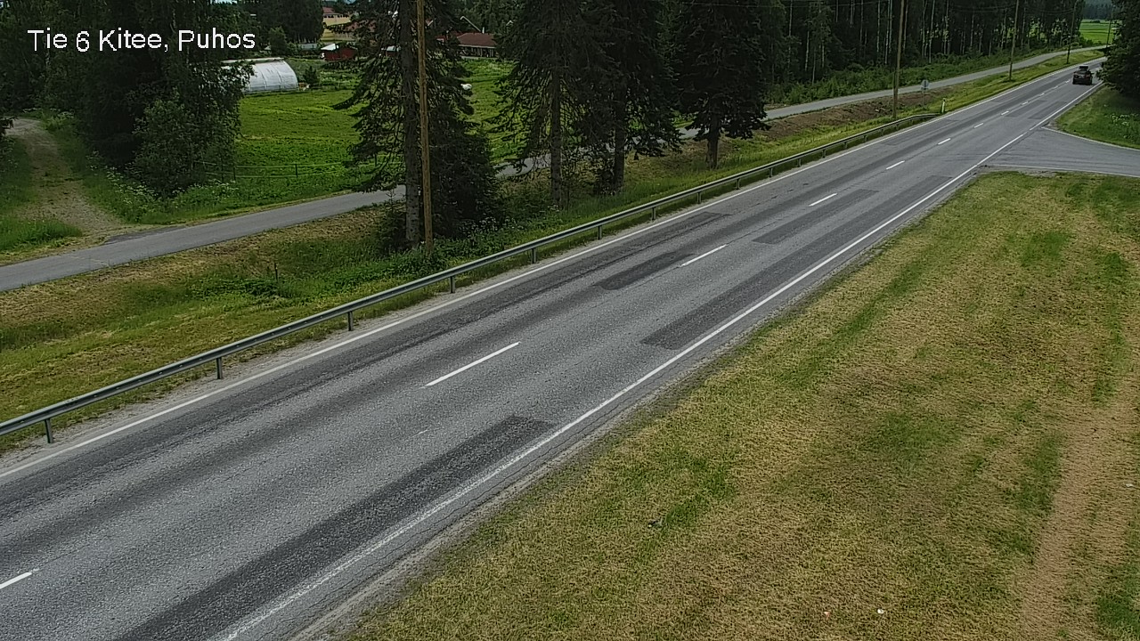 Kelikamerat Kuva Tie 6 Kitee, Puhos, Kitee, Pohjois-Karjala
