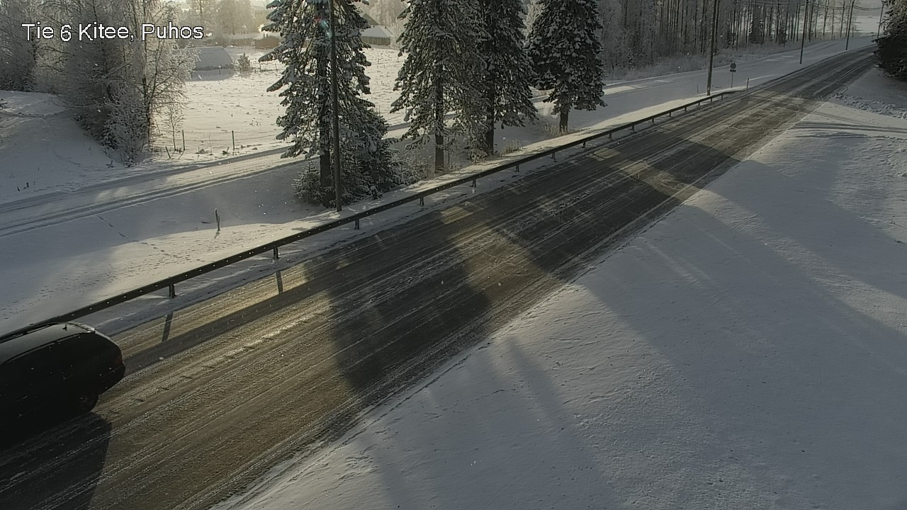 Weather Camera Image Road 6Kitee,  Puhos, Kitee, Pohjois-Karjala