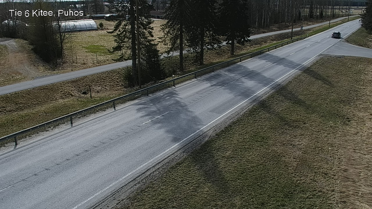 Weather Camera Image Road 6Kitee,  Puhos, Kitee, Pohjois-Karjala