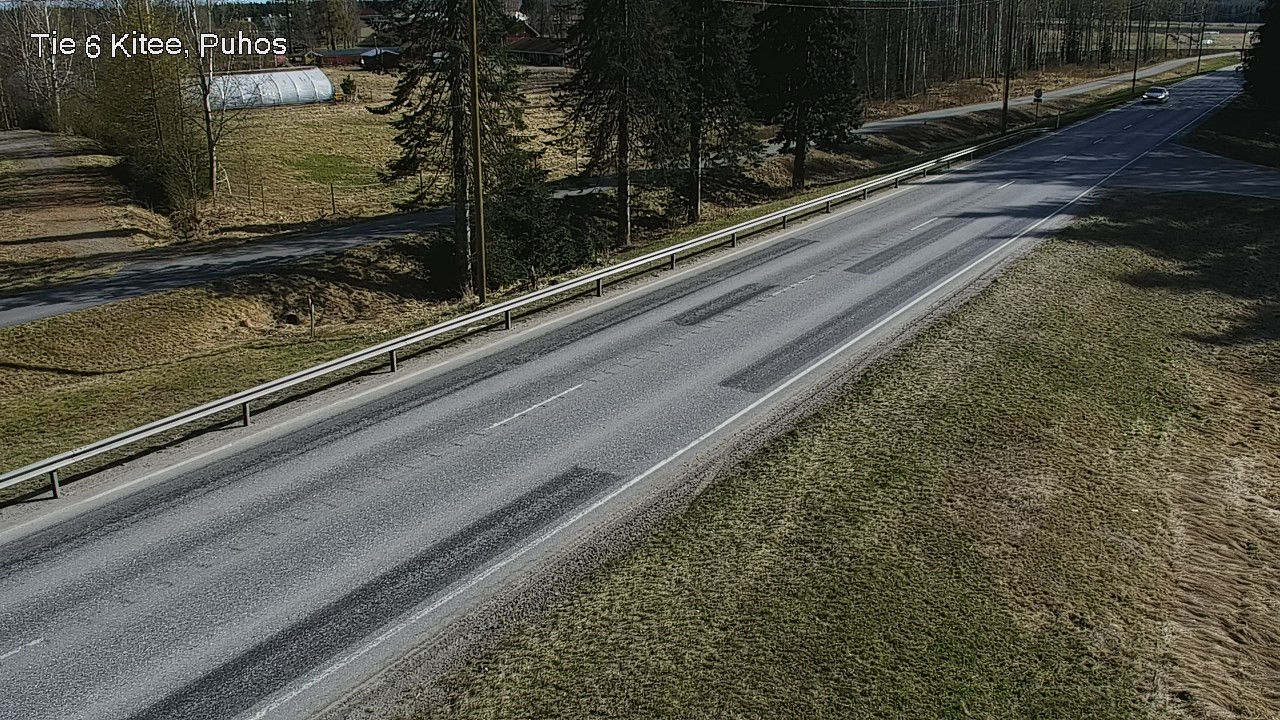 Weather Camera Image Road 6Kitee,  Puhos, Kitee, Pohjois-Karjala
