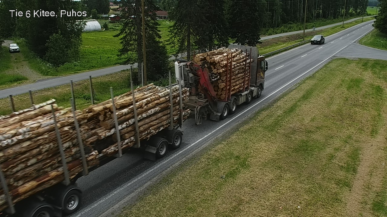 Kelikamerat Kuva Tie 6 Kitee, Puhos, Kitee, Pohjois-Karjala