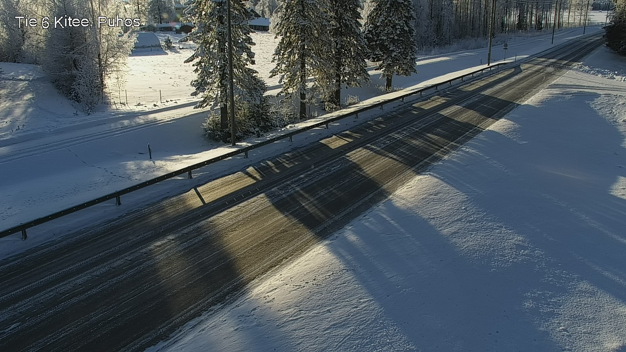Weather Camera Image Road 6Kitee,  Puhos, Kitee, Pohjois-Karjala