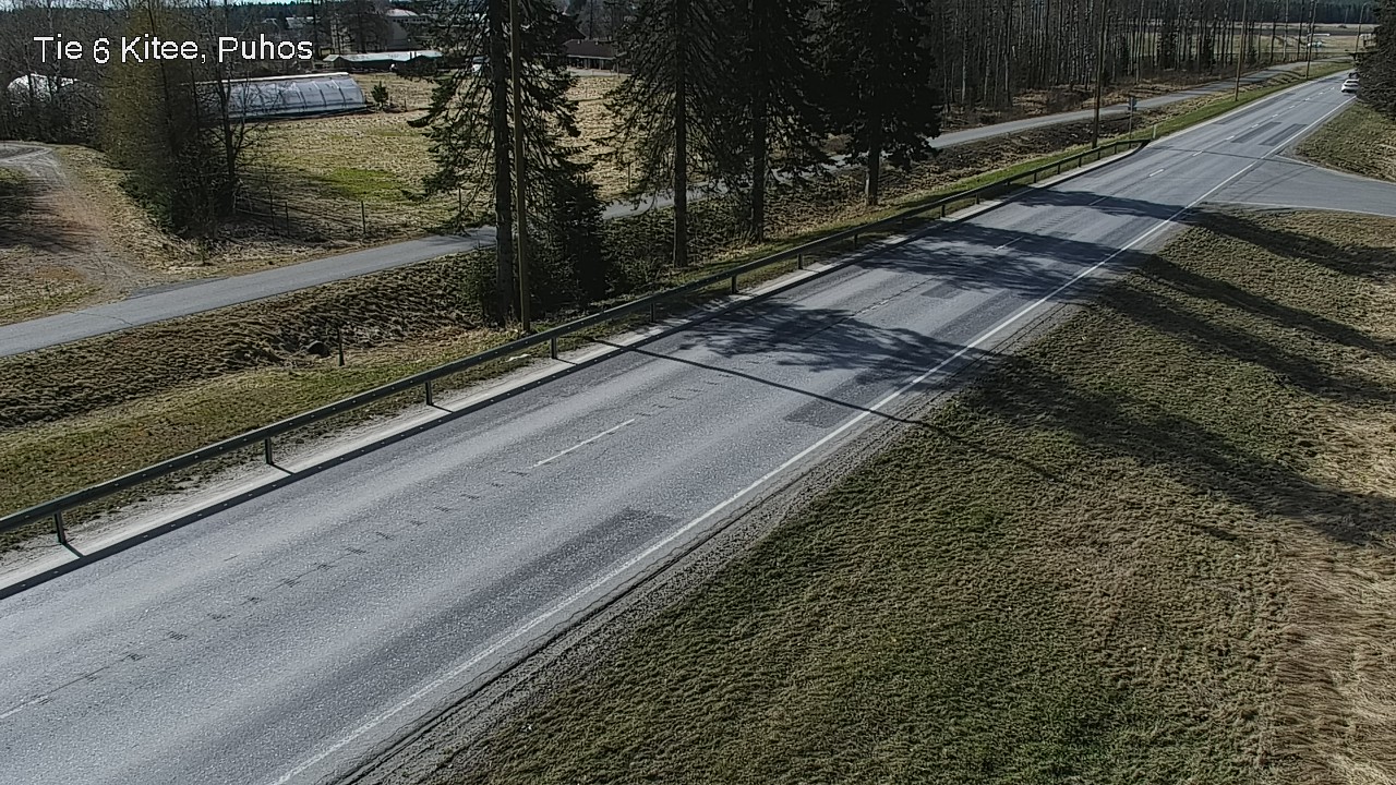 Weather Camera Image Road 6Kitee,  Puhos, Kitee, Pohjois-Karjala