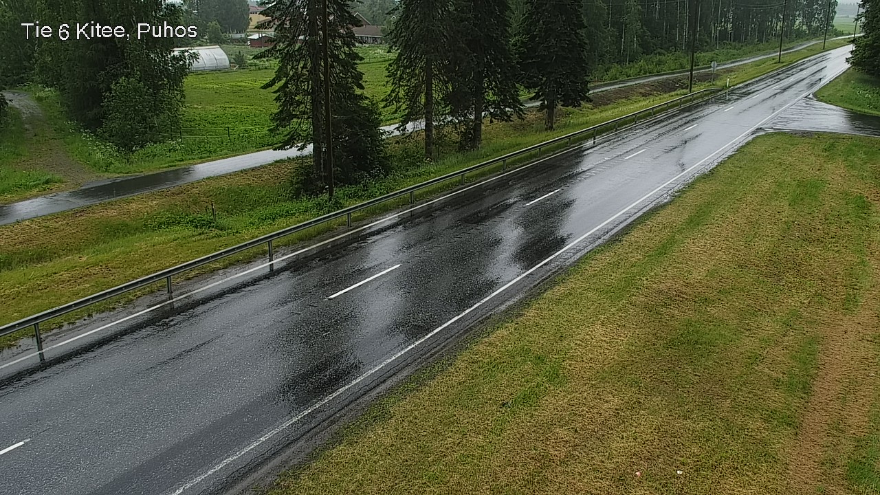Kelikamerat Kuva Tie 6 Kitee, Puhos, Kitee, Pohjois-Karjala