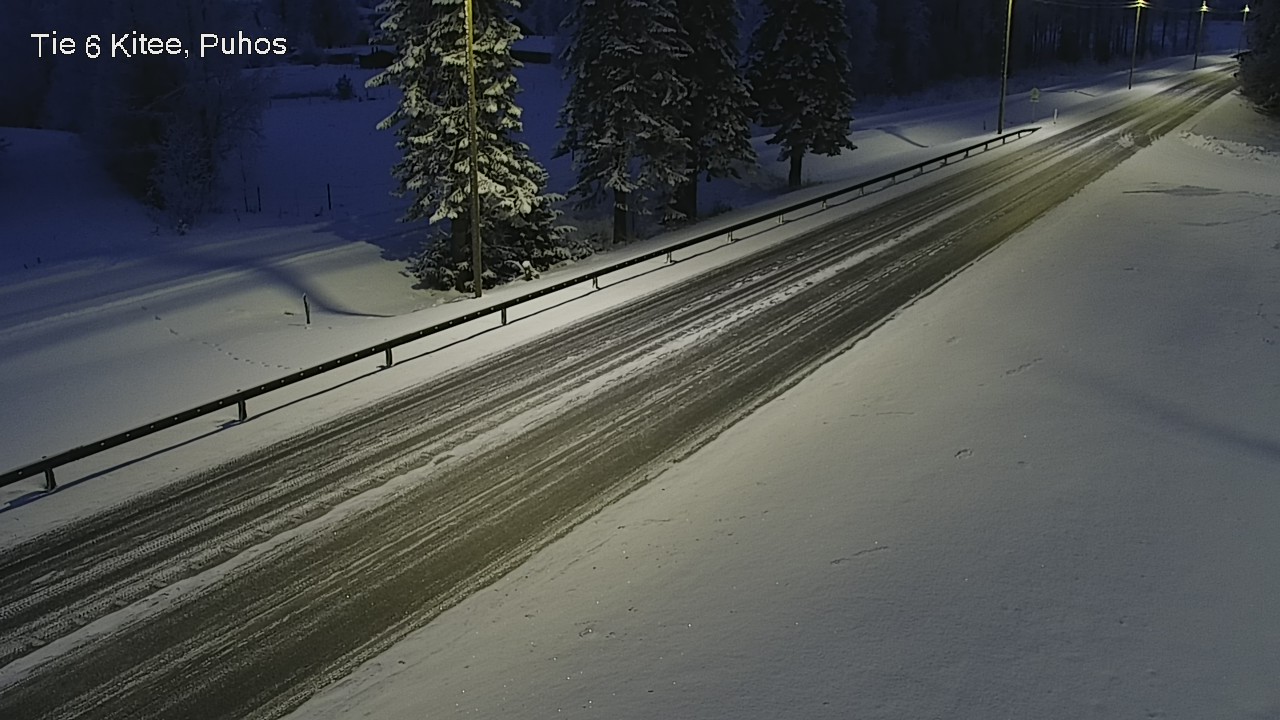 Kelikamerat Kuva Tie 6 Kitee, Puhos, Kitee, Pohjois-Karjala