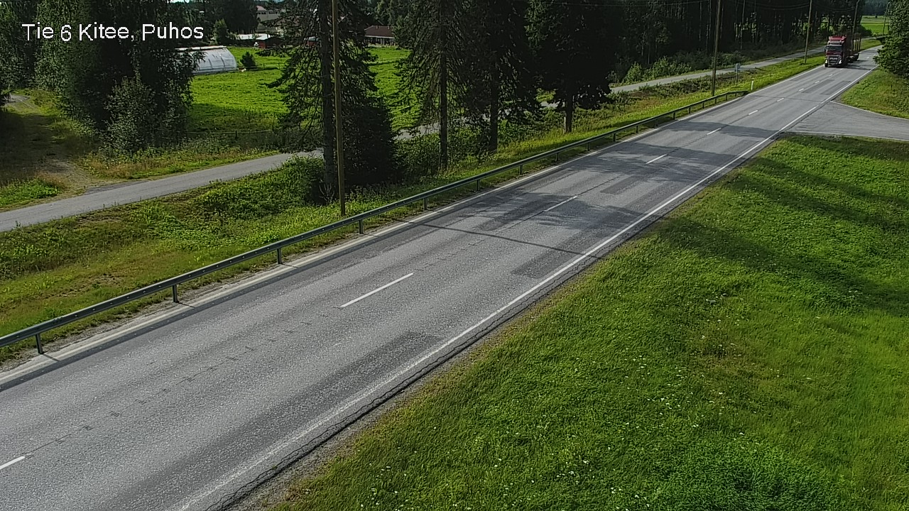 Kelikamerat Kuva Tie 6 Kitee, Puhos, Kitee, Pohjois-Karjala