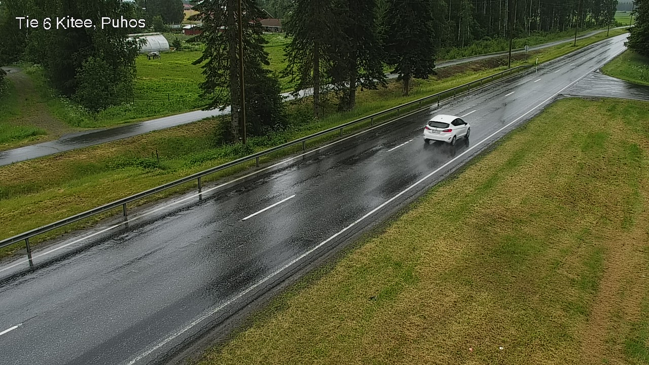 Kelikamerat Kuva Tie 6 Kitee, Puhos, Kitee, Pohjois-Karjala