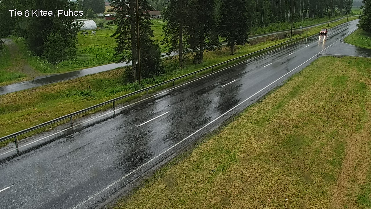 Kelikamerat Kuva Tie 6 Kitee, Puhos, Kitee, Pohjois-Karjala