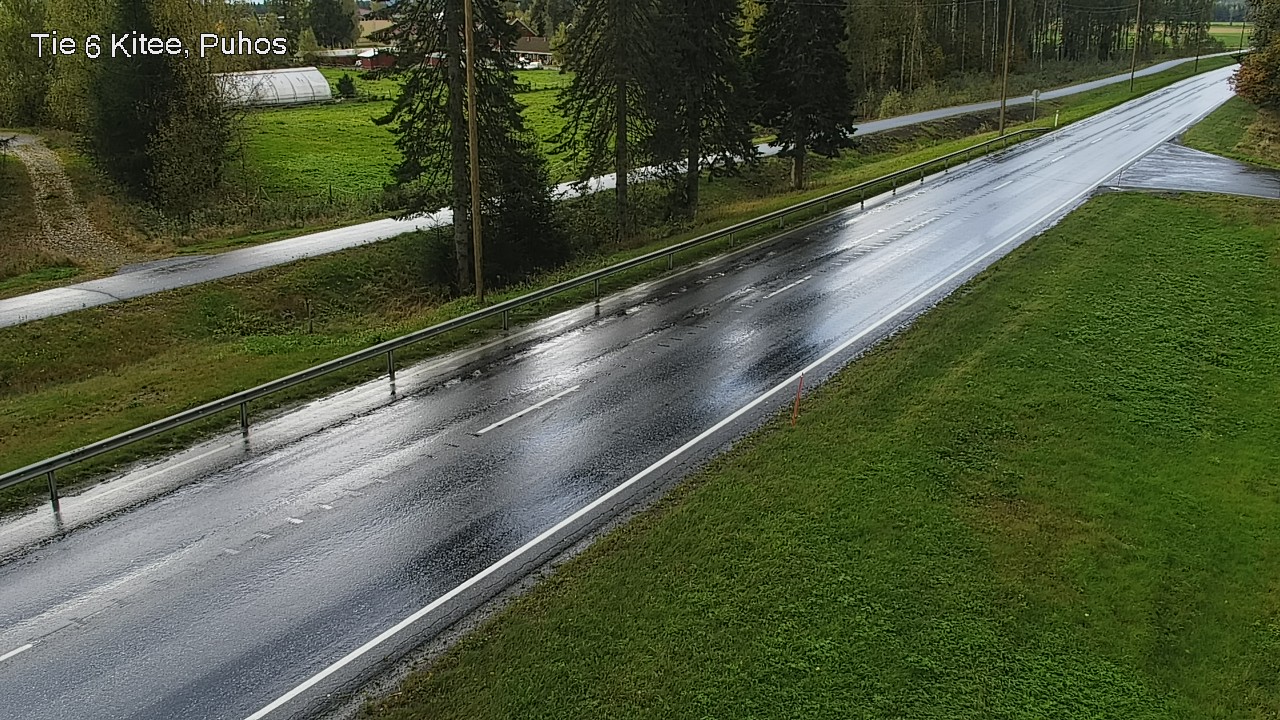 Weather Camera Image Road 6Kitee,  Puhos, Kitee, Pohjois-Karjala