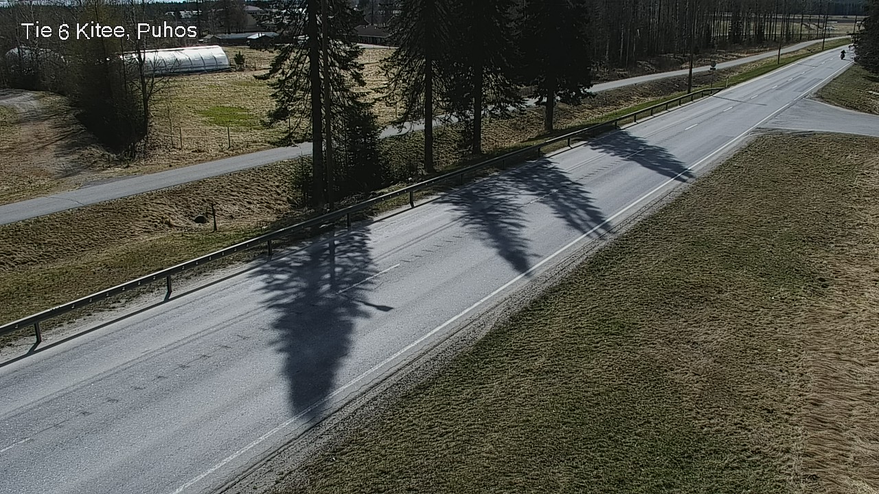 Weather Camera Image Road 6Kitee,  Puhos, Kitee, Pohjois-Karjala
