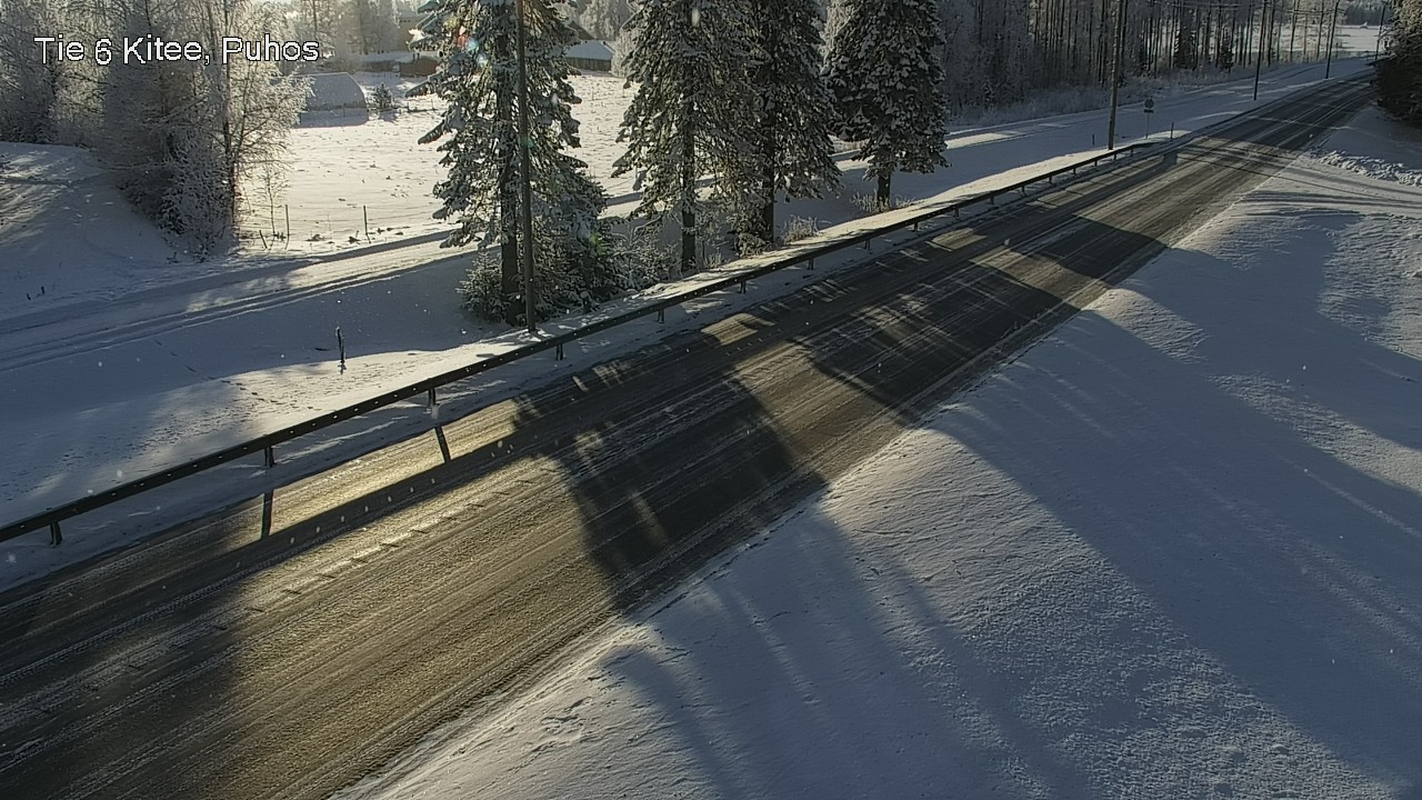 Weather Camera Image Road 6Kitee,  Puhos, Kitee, Pohjois-Karjala