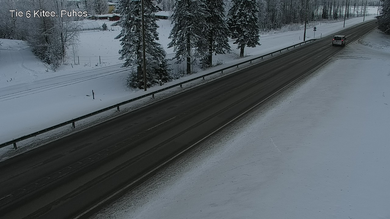 Kelikamerat Kuva Tie 6 Kitee, Puhos, Kitee, Pohjois-Karjala