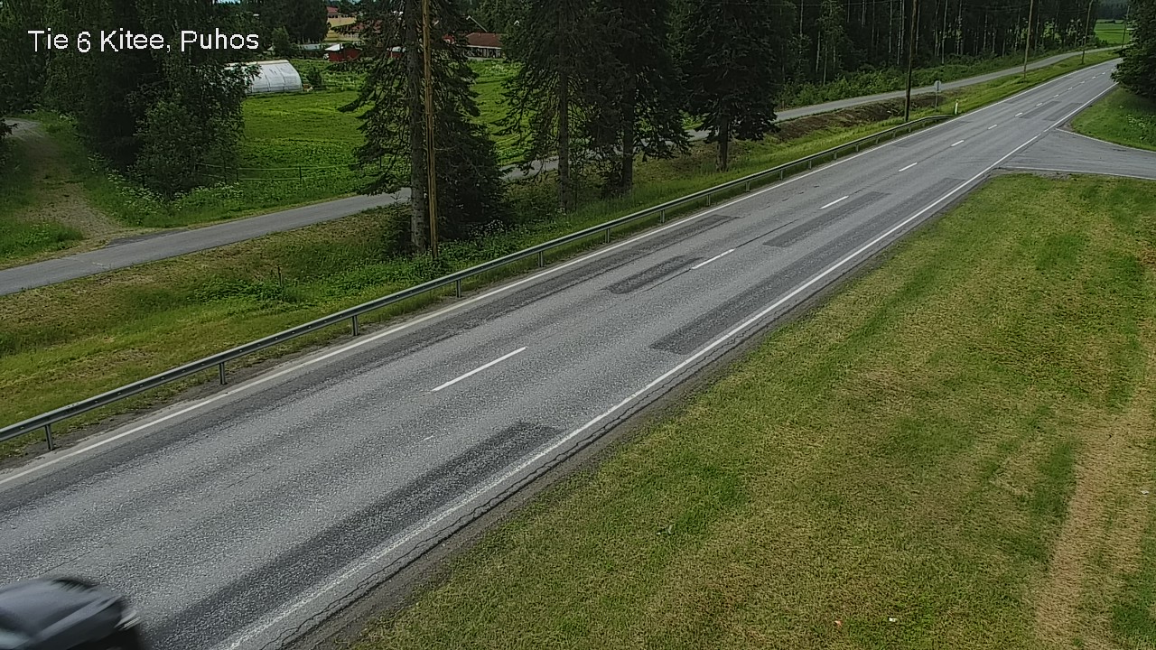 Weather Camera Image Väg 6 Kitee, Puhos, Kitee, Pohjois-Karjala