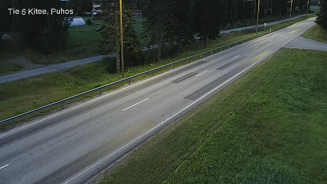 Kelikamerat Kuva Tie 6 Kitee, Puhos, Kitee, Pohjois-Karjala