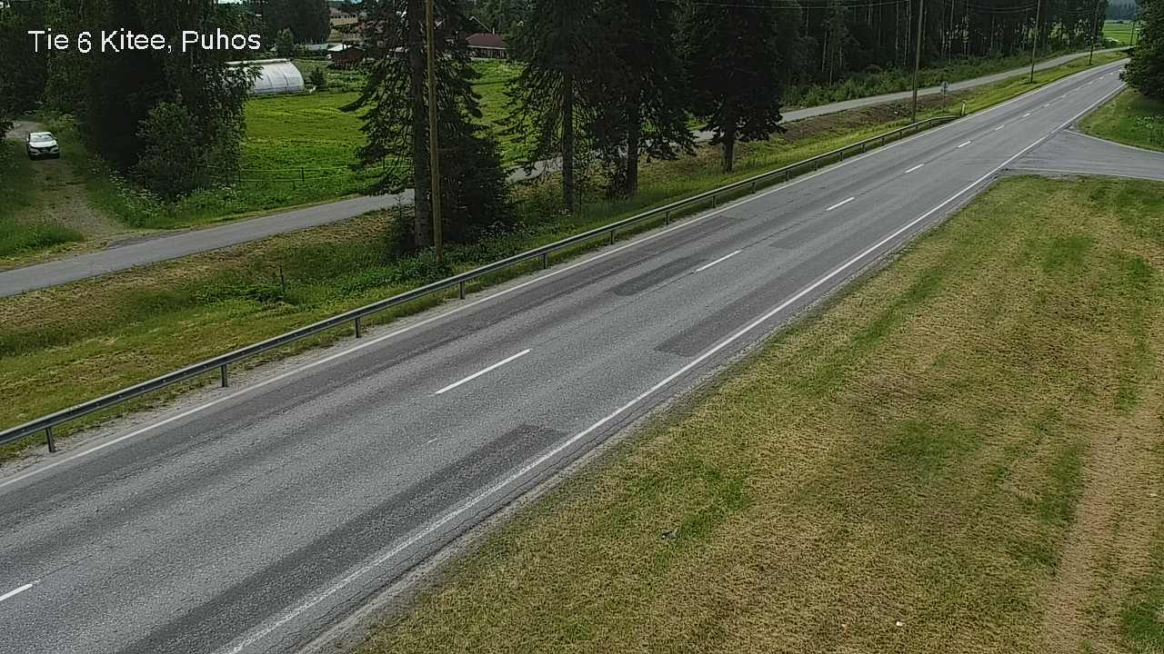 Kelikamerat Kuva Tie 6 Kitee, Puhos, Kitee, Pohjois-Karjala