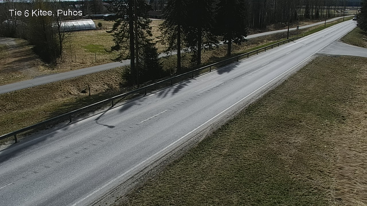 Weather Camera Image Road 6Kitee,  Puhos, Kitee, Pohjois-Karjala