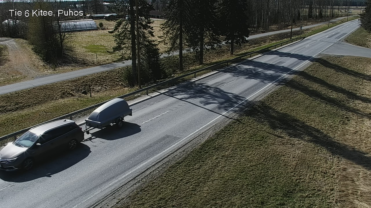 Weather Camera Image Road 6Kitee,  Puhos, Kitee, Pohjois-Karjala