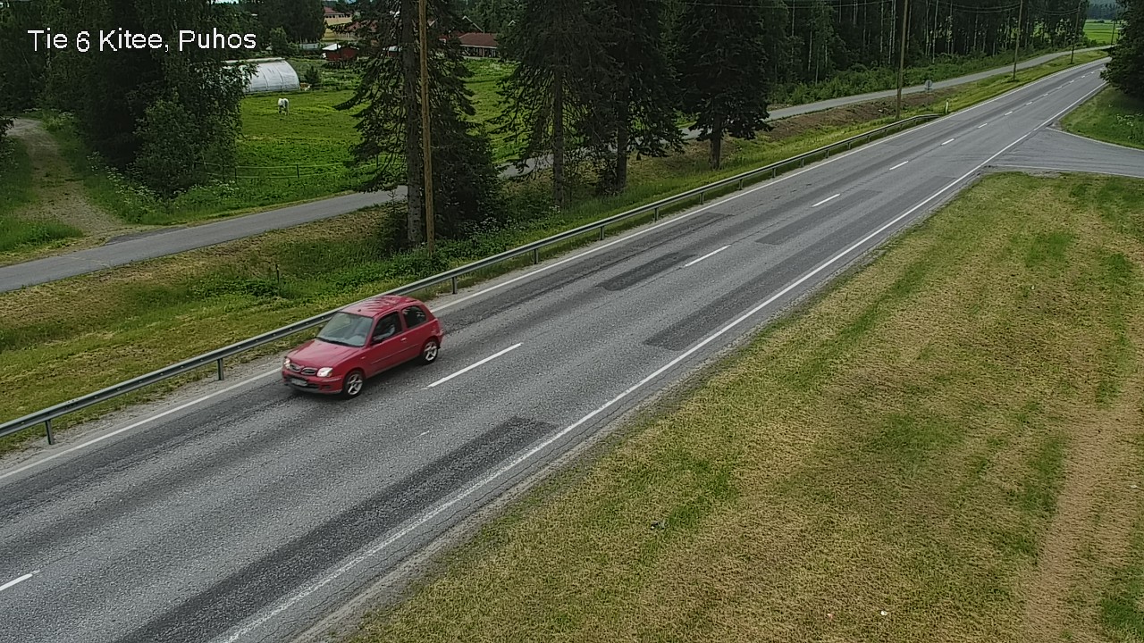 Kelikamerat Kuva Tie 6 Kitee, Puhos, Kitee, Pohjois-Karjala