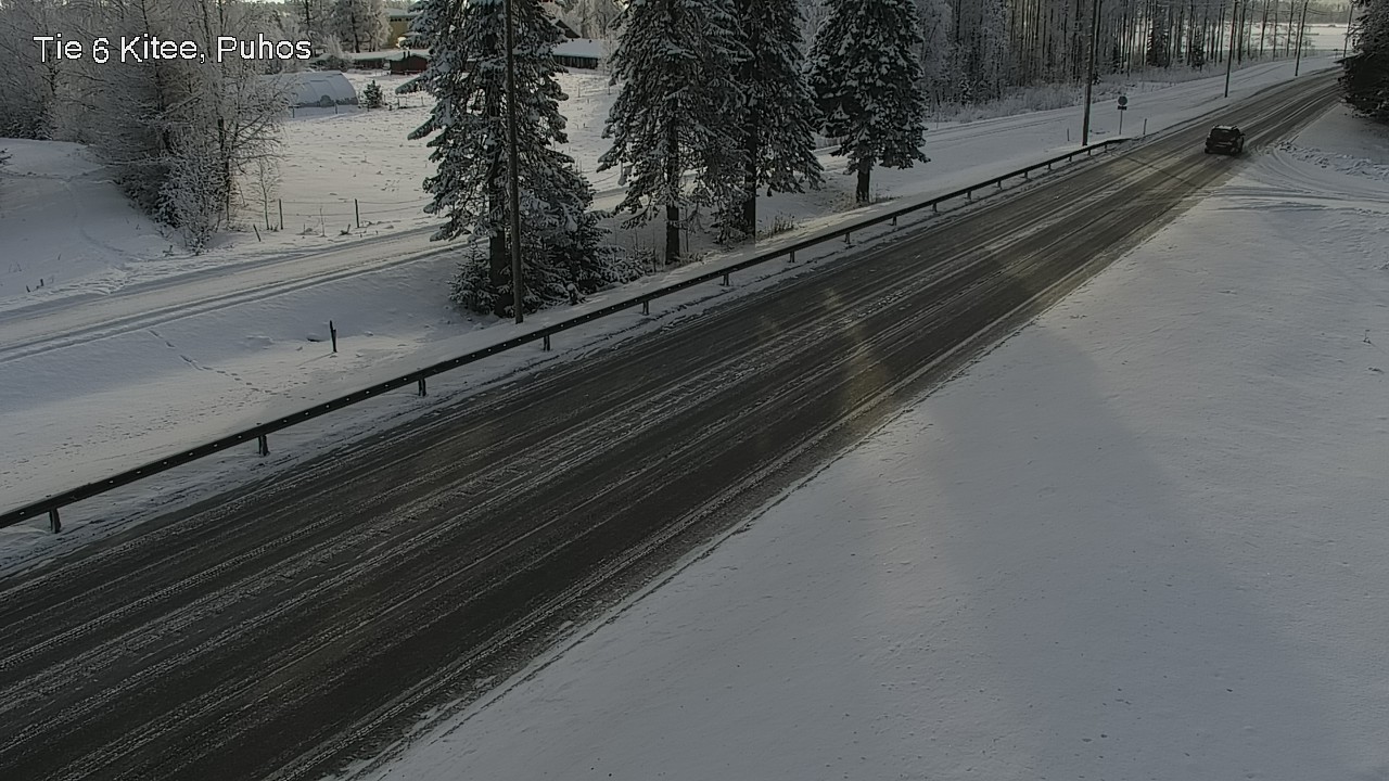 Weather Camera Image Road 6Kitee,  Puhos, Kitee, Pohjois-Karjala