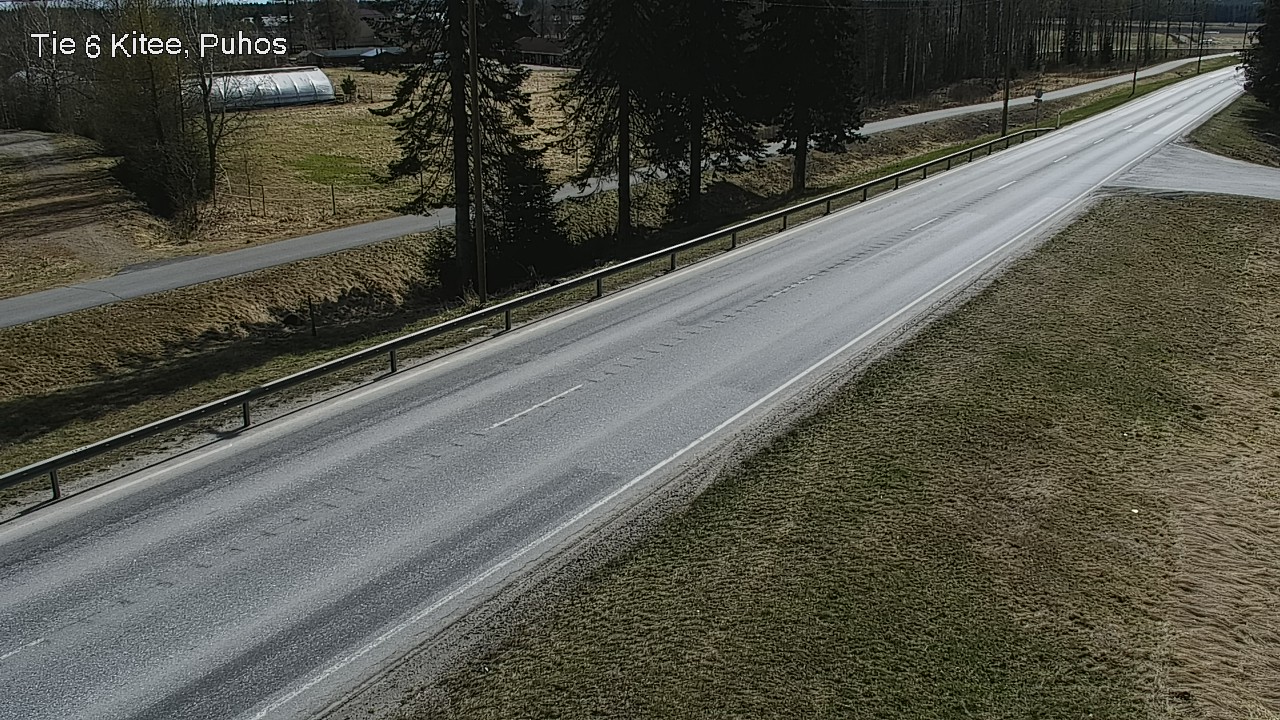 Weather Camera Image Road 6Kitee,  Puhos, Kitee, Pohjois-Karjala