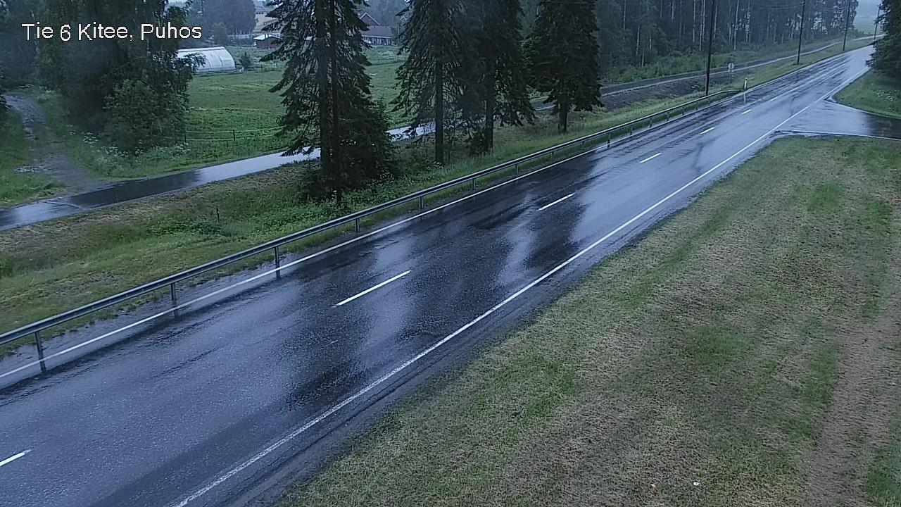 Kelikamerat Kuva Tie 6 Kitee, Puhos, Kitee, Pohjois-Karjala