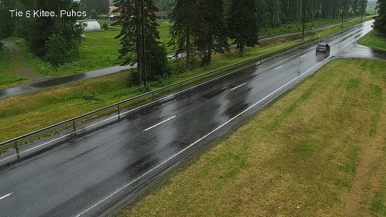 Kelikamerat Kuva Tie 6 Kitee, Puhos, Kitee, Pohjois-Karjala