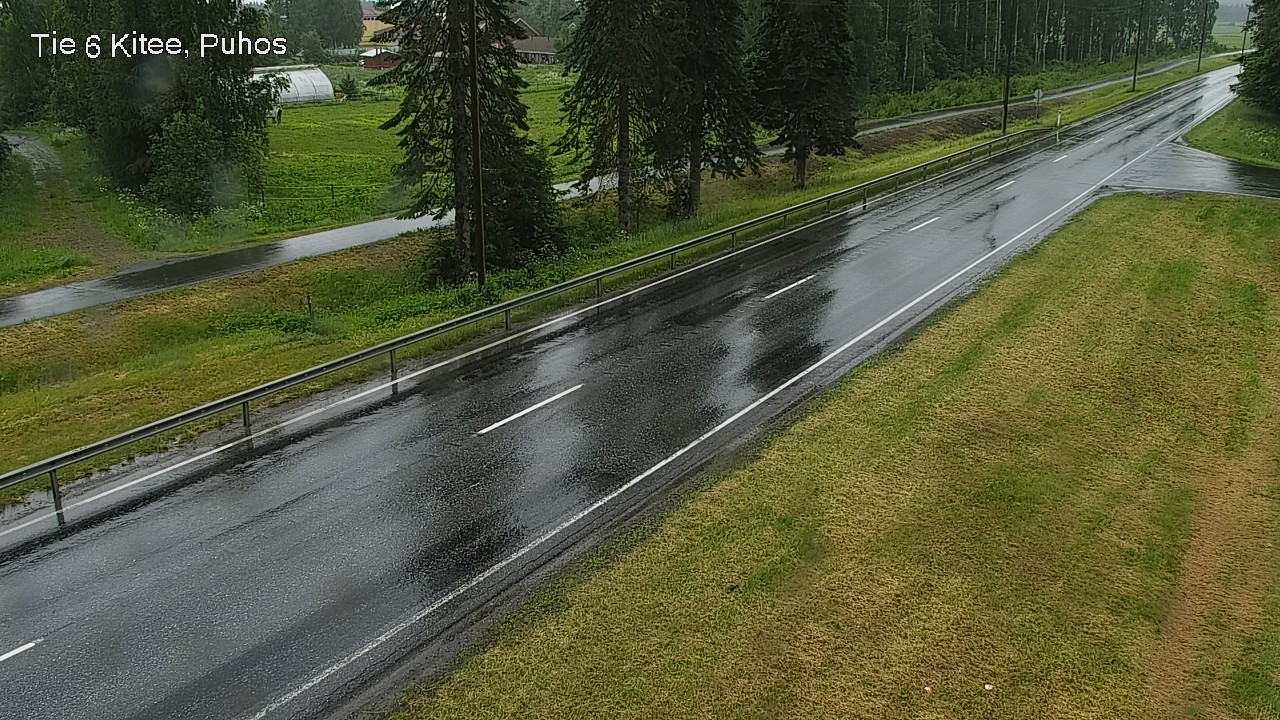 Kelikamerat Kuva Tie 6 Kitee, Puhos, Kitee, Pohjois-Karjala