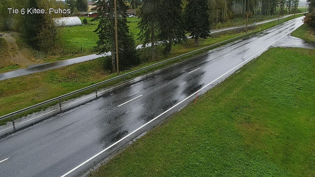 Weather Camera Image Road 6Kitee,  Puhos, Kitee, Pohjois-Karjala